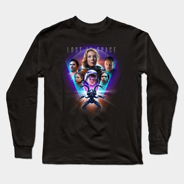 Space Family Long Sleeve T-Shirt by Trazzo